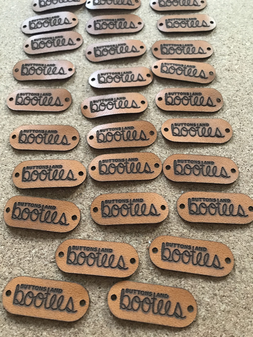 Custom Leather Tags - Viking Laser