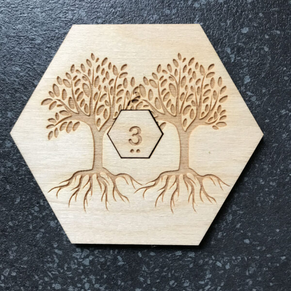 Settlers Of Catan Engraved Game Board Pieces