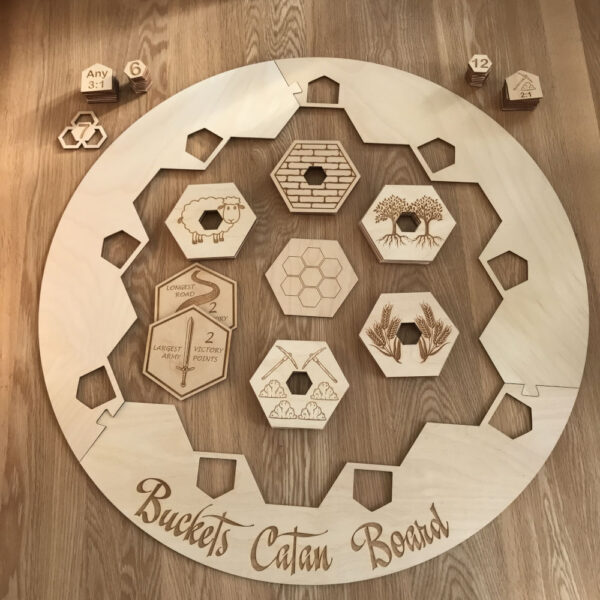 Large Catan Gaming Board