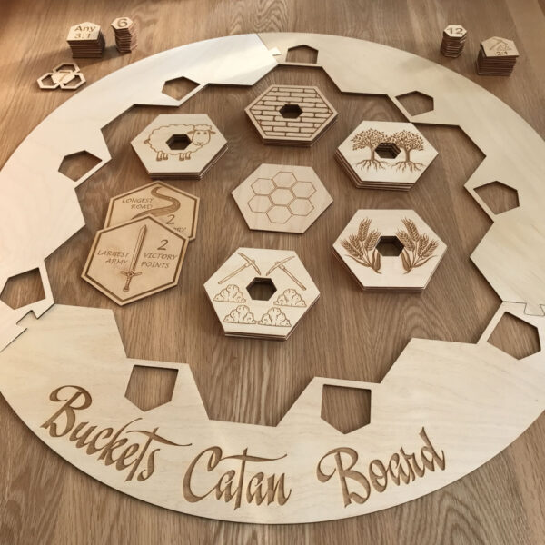 Large Catan Gaming Board