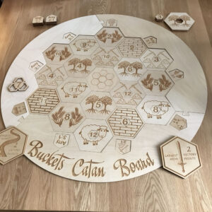 Large Catan Gaming Board