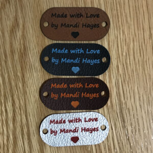 Custom Leatherette Tags